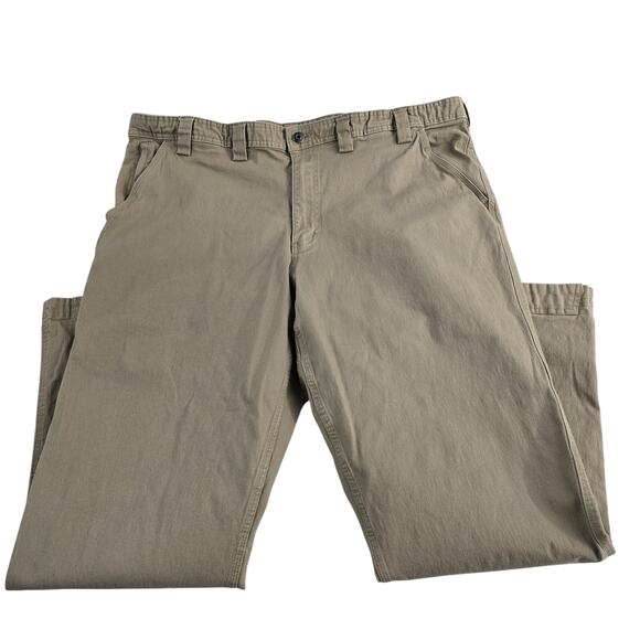 Duluth Men's DuluthFlex Fire Hose Standard Fit Foreman Pants 23723 42x32 brown - Picture 1 of 12